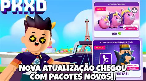 PK XD SAIU NOVA ATUALIZAÇÃO CHEGOU PACOTES NOVOS YouTube