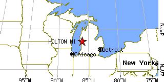 Holton, Michigan (MI) ~ population data, races, housing & economy