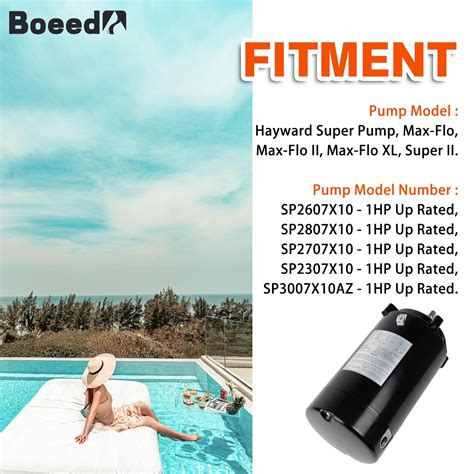 Boeeda Ust Swimming Pool Pump Motor And Seal Replacement Kit Fit