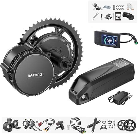 BAFANG BBS02B 48V 750W Mid Drive Motor Ebike Conversion Kit For 68 73MM