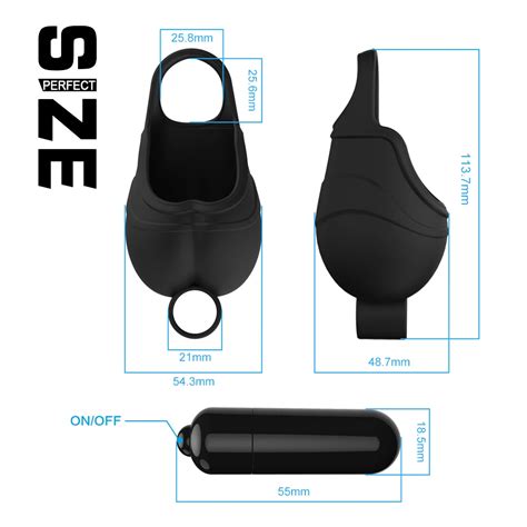 Food Grade Silicone Penis Ring Testicle Massager With Super Powerful Vibrating Bullet Buy