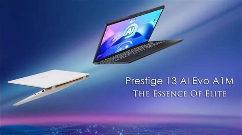 MSI Prestige 13 AI Evo A1MG 023ES características especificaciones y