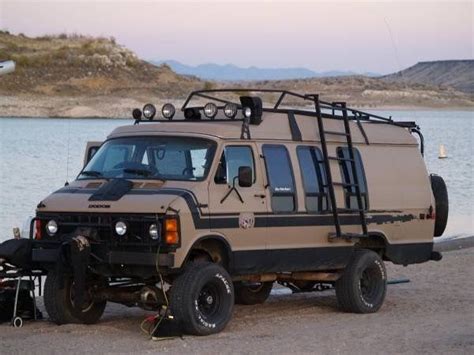 1984 Dodge Van With Rare Pathfinder 4x4 Conversion Dodge Van 4x4 Camper Van Van