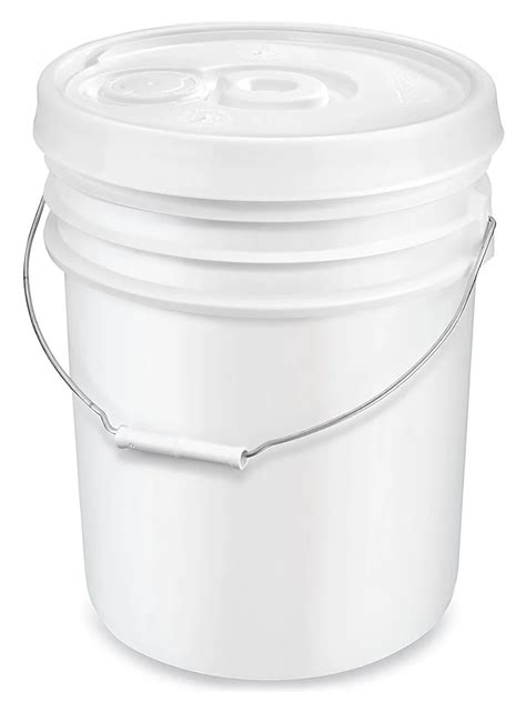 Plastic Pail With Lid 5 Gallon S 14960 Uline