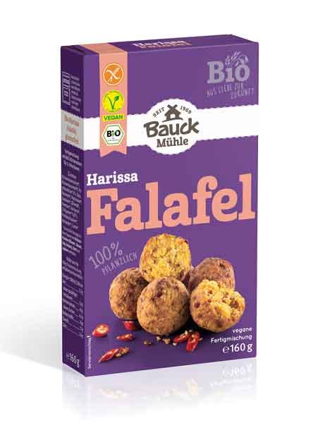 Bauck Mühle Harissa Falafel glutenfrei vegan unverträglich