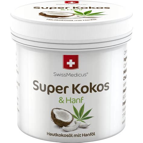 Super Coconut With Hemp For Skin Use 150 Ml Swissmedicus