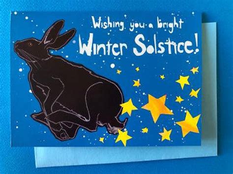 Winter Solstice Card | Etsy