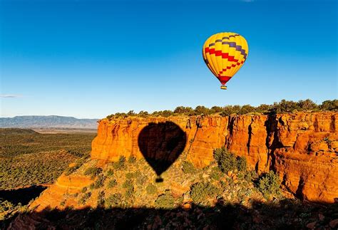 Hot Air Balloon Over Sedona Arizona Usa By Mcrvlife Redbubble