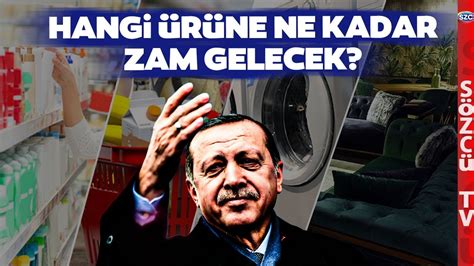 Yeni KDV Oranları 10 ve 20 Hangi Ürüne Ne Kadar Zam Gelecek