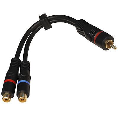 Audio Y Kabel Cinch Y Adapter Verteiler Weiche Subwooferkabel Chinch