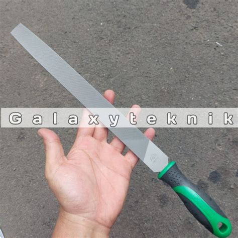 Kikir Besi Gagang Karet Kasar 6 Inch Kikir Besar Pengasah Serbaguna