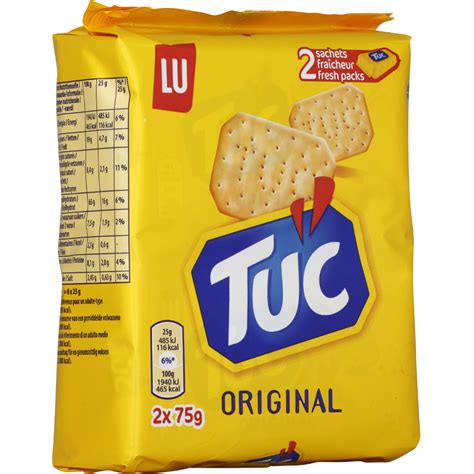 Crackers Tuc Original 2 X 75 G La Belle Vie Vos Courses Livrées En 1h