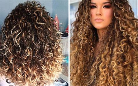 Balayage Su Capelli Ricci Un Look Pazzesco E Ricci Incredibilmente