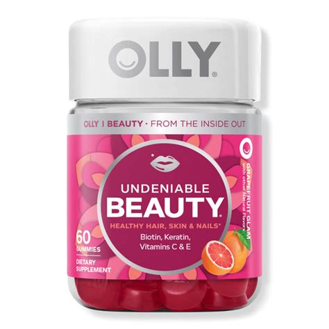 Undeniable Beauty Gummy Supplement With Biotin Olly Ulta Beauty