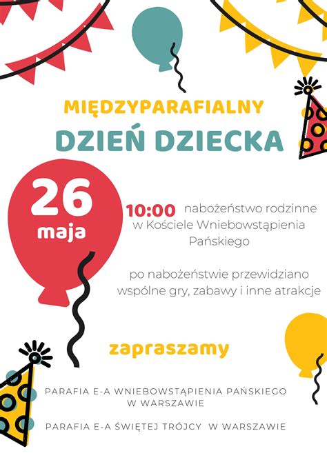 Międzyparafialny Dzień Dziecka trojca waw pl