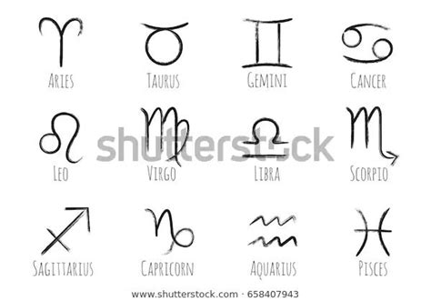 Star sign symbols | Tatuagens