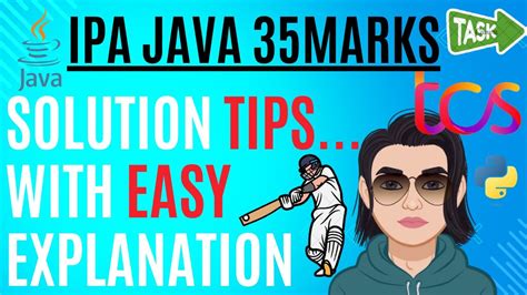 Java 35marks Player Coding Question With Solution Ipa Freshers Tcs