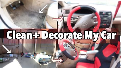 Clean And Decorate My Car With Me Youtube