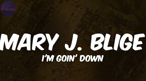 Mary J Blige I M Goin Down Youtube