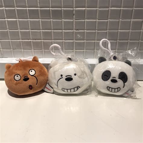 Jual Gantungan We Bare Bears Cm Miniso Shopee Indonesia