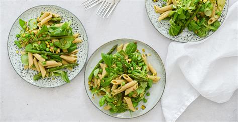 Recept Vegan Pastasalade Met Groene Asperges En Avocadodressing Freshhh