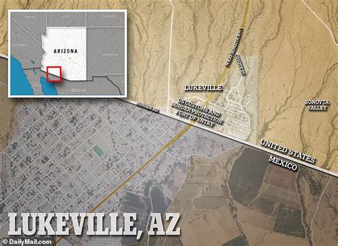 Border Patrol Apprehends A Staggering Migrants In Lukeville In