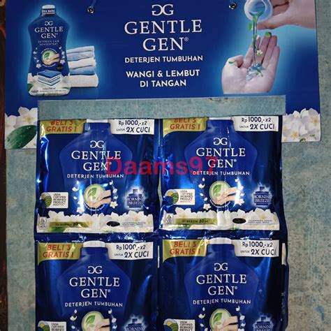 gentle gen renceng seribuan pcs  renceng  setengahan