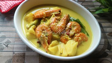 Masak Lemak Cili Api Udang Dengan Nenas Yang Sedap Azie Kitchen