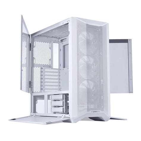 Gabinete Gamer Lian Li Lancool II Mesh C RGB Lateral De Vidro Snow