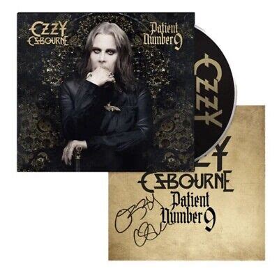 OZZY OSBOURNE PATIENT Number 9’ CD Album & Signed Insert - Pre Order ...