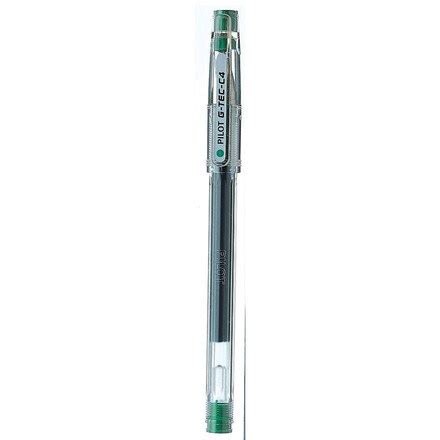 Bol Grafo Punta De Aguja Extrafina De Tinta De Gel G Tec C Pilot Verde