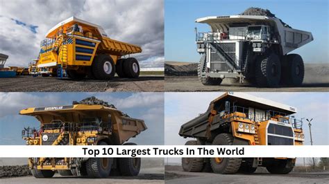 Top 10 Largest Trucks In The World [updated 2024]