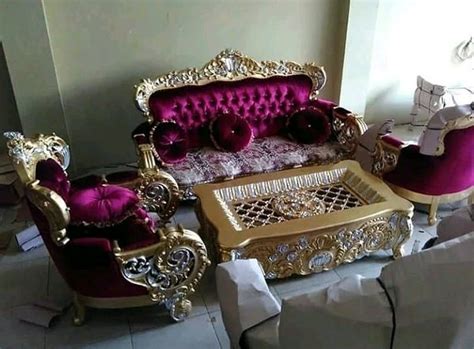 Jual Kursi Tamu Mewah Finishing Emas Busa Di Lapak Amn Jepara Furniture