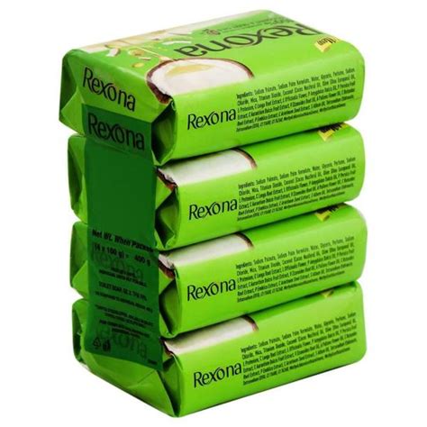 rexona coconut olive oil soap   pack   jiomart