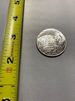 Vintage Mardi Gras Token Bacchus Circus Parade Ebay