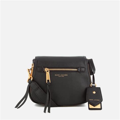 Marc Jacobs Women S Recruit Small Saddle Bag Black