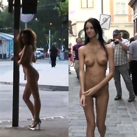 Public Nude Compilation 3 Completely Naked