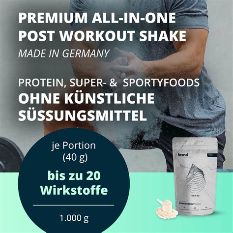 Brandl Veganes Protein Pulver All In One Nach Dem Training K Kombi