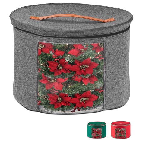 Homeowners are raving about wreath storage container hacks online 9