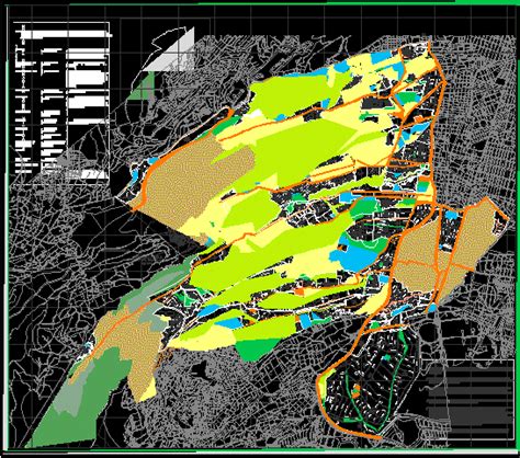 Delegacional Alvaro Obregon Plane Mexico Dwg Block For Autocad • Designs Cad