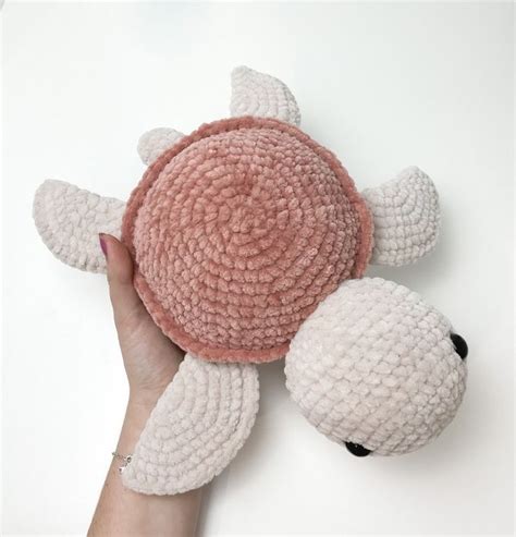 Jumbo Crochet Turtle Pattern Amigurumi Pdf Etsy Crochet Turtle