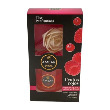 AMBAR PERFUMS Flor Perfumada Frutos Rojos 75 Ml El Cash Online