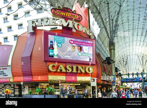 Entrance to Sam Boyd's Fremont Hotel and Casino at the Fremont Street ...