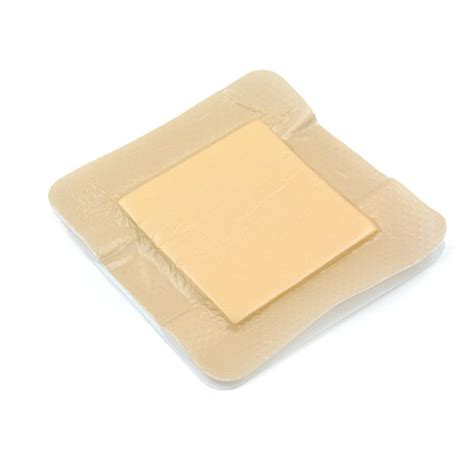 Silicone Dressing For Burns Medical Silicone Foam Dressing For Bedsore Care