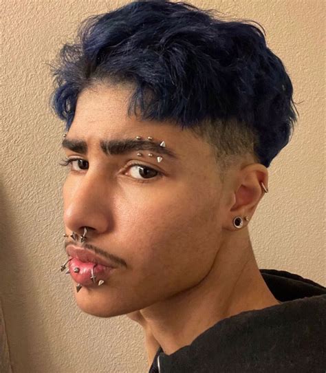 Pinterest In Face Piercings Men Hair Color Mens Hairstyles