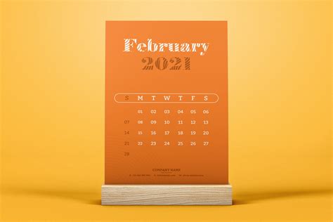 Unique And Creative Desk Calendar 2021 On Behance