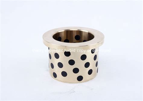 Sng71 Solid Lubricant Bearings Brass Bushing Material Sleeve Bearing