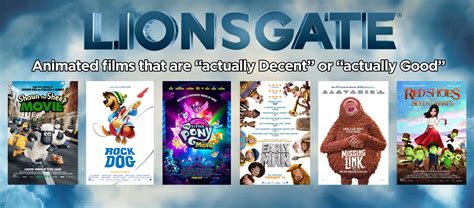 Lionsgate animated films that are actually good by Shortshaker on ...