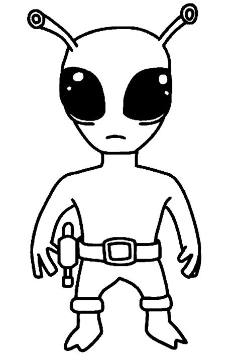 Kolorowanka Stumble Guys Alien Kolorowanki