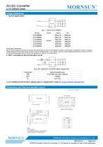 AC DC Converter LD15 23BxxR2 MORNSUN Guangzhou Science Technology